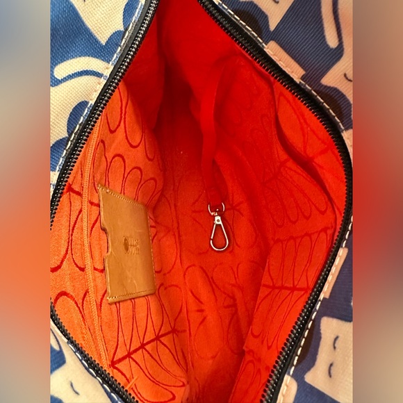 Oral Kiely Cat Oilcloth Purse - Picture 6 of 12